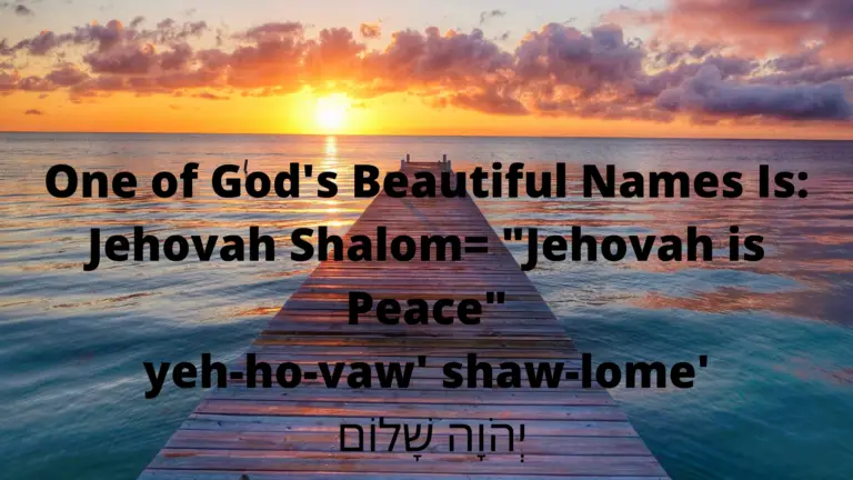 Jehovah Shalom